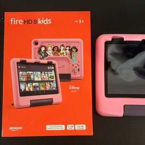 Amazon Fire HD 8 Kids Tablet - Pink Disney Edition